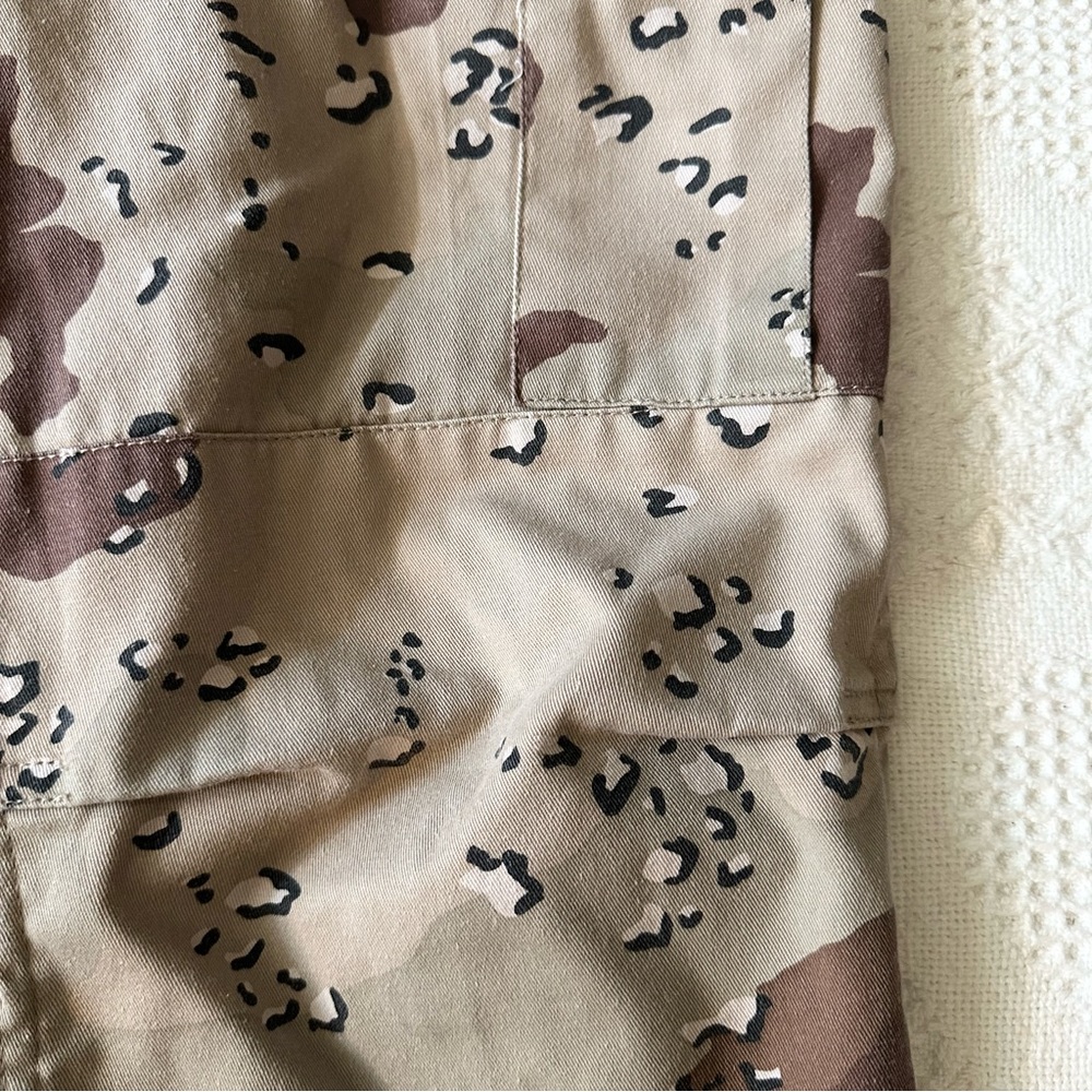 Rothco BDU Military Pants Mens Small 31x30 Brown Chocolate Chip Desert Camo Adj - Picture 9 of 11
